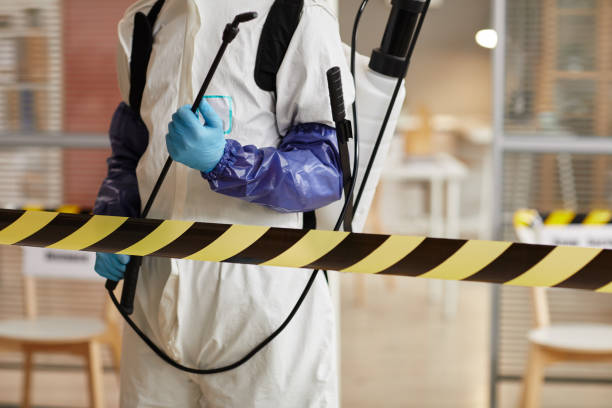 Professional Blood Cleanup technician working in Adams, WI